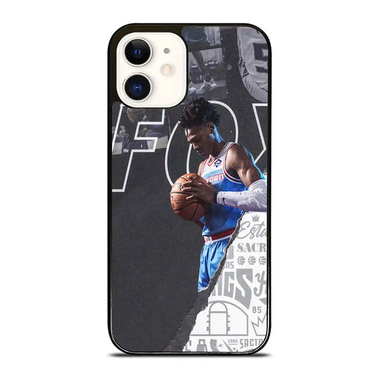 De'aaron Fox Basketball iPhone 12 Case