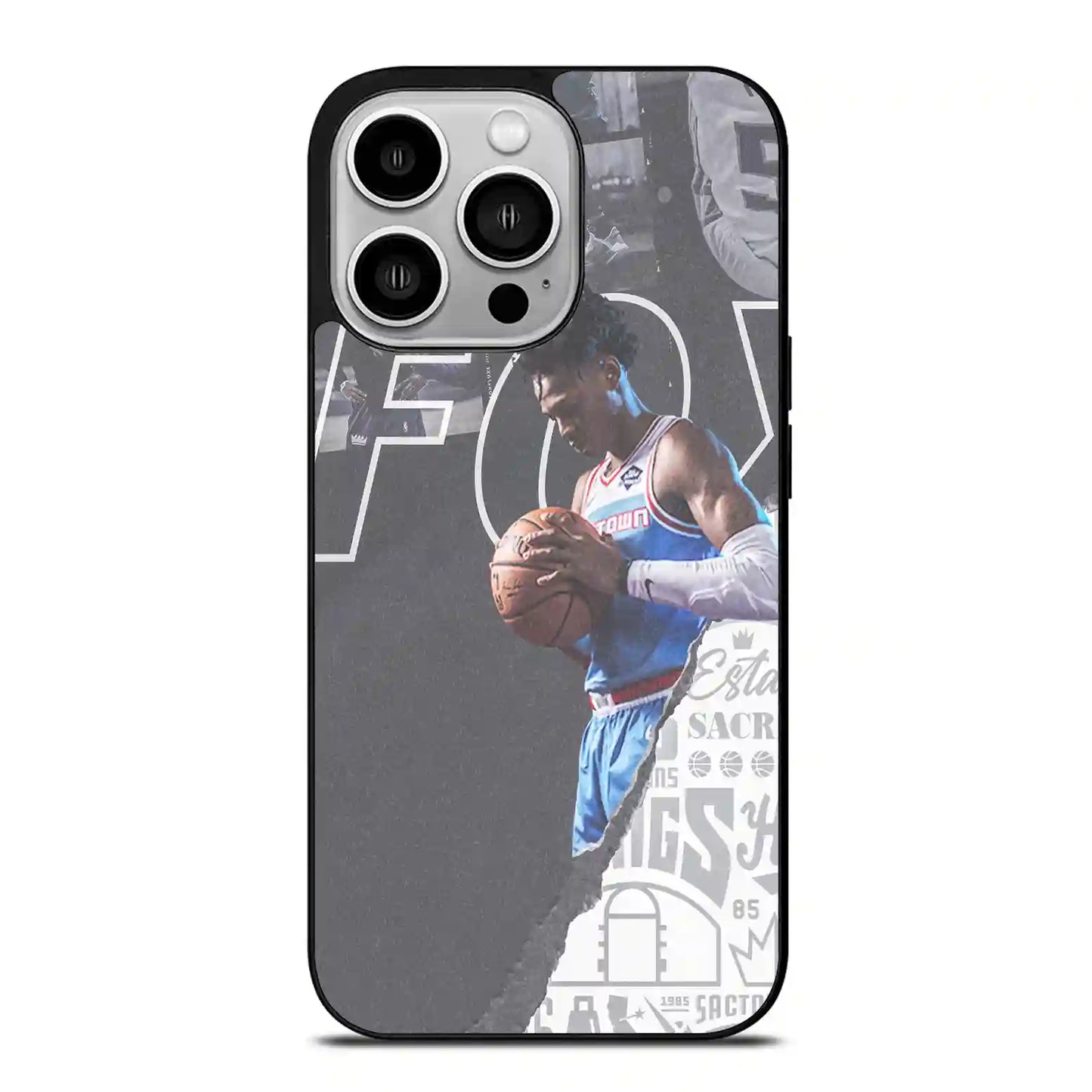 De'aaron Fox Basketball iPhone 14 Pro Case