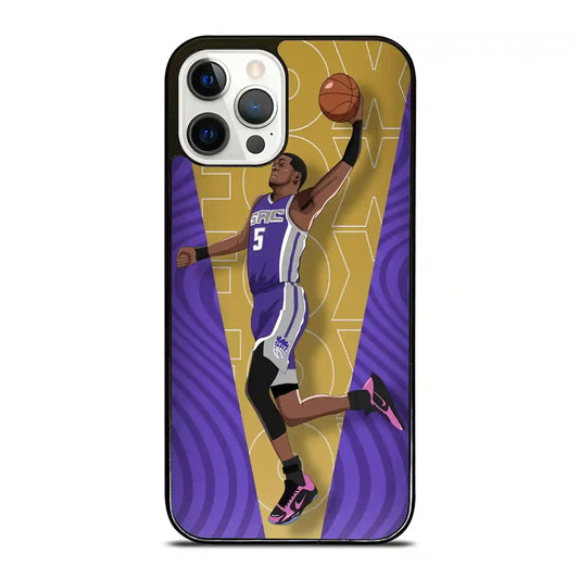 De'aaron Fox Cartoon iPhone 12 Pro Case