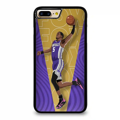 De'aaron Fox Cartoon iPhone 7-8 Plus Case