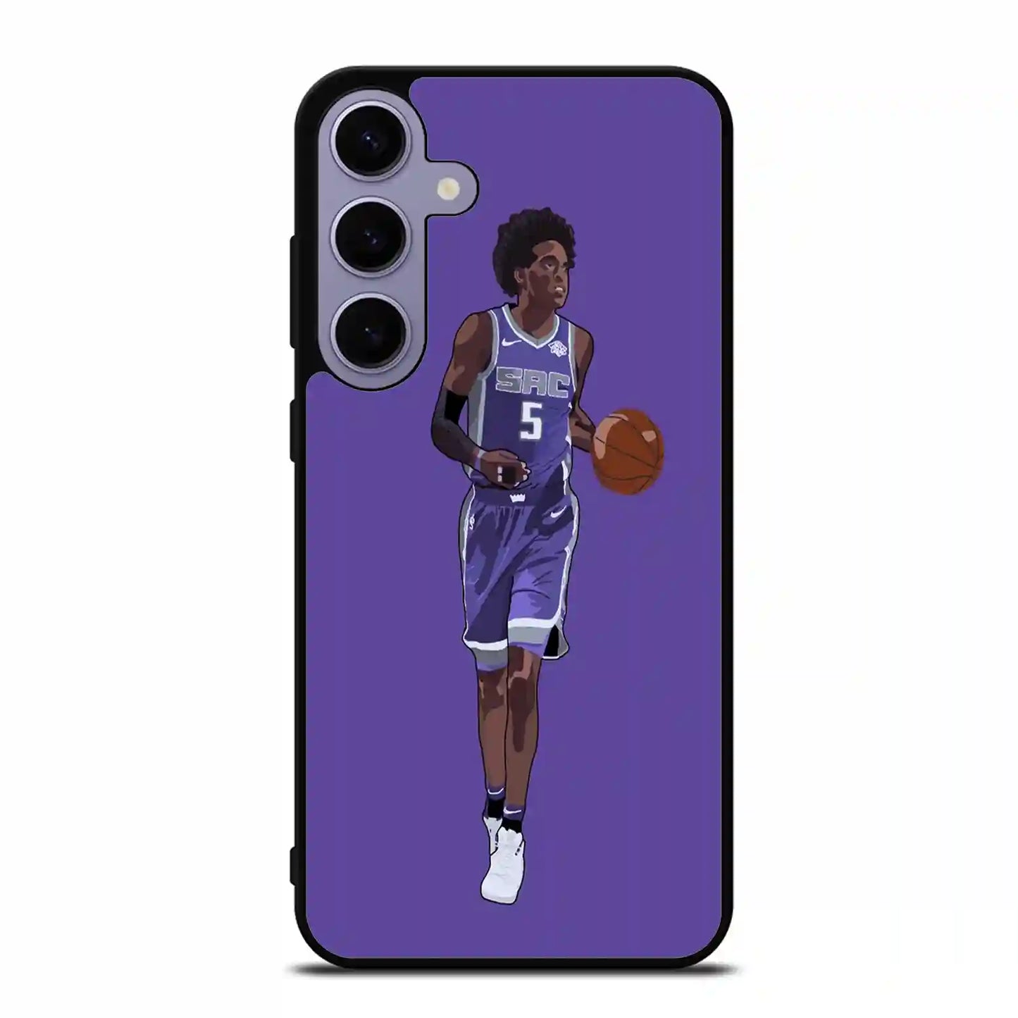 De'aaron Fox Ilustrasion Samsung Galaxy S24 Plus Case