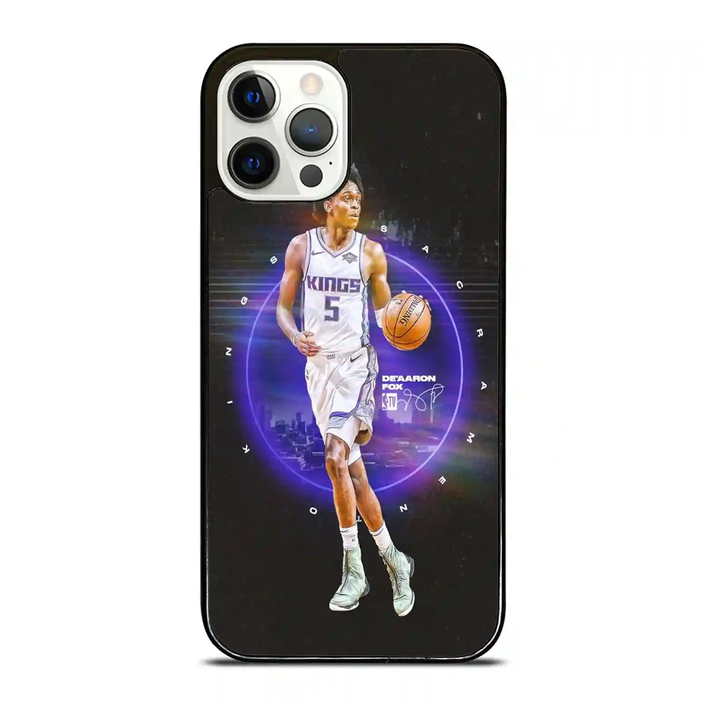 De'aaron Fox Kings Nba iPhone 12 Pro Case