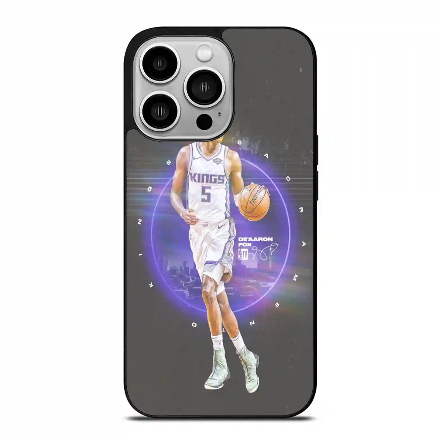 De'aaron Fox Kings Nba iPhone 14 Pro Case