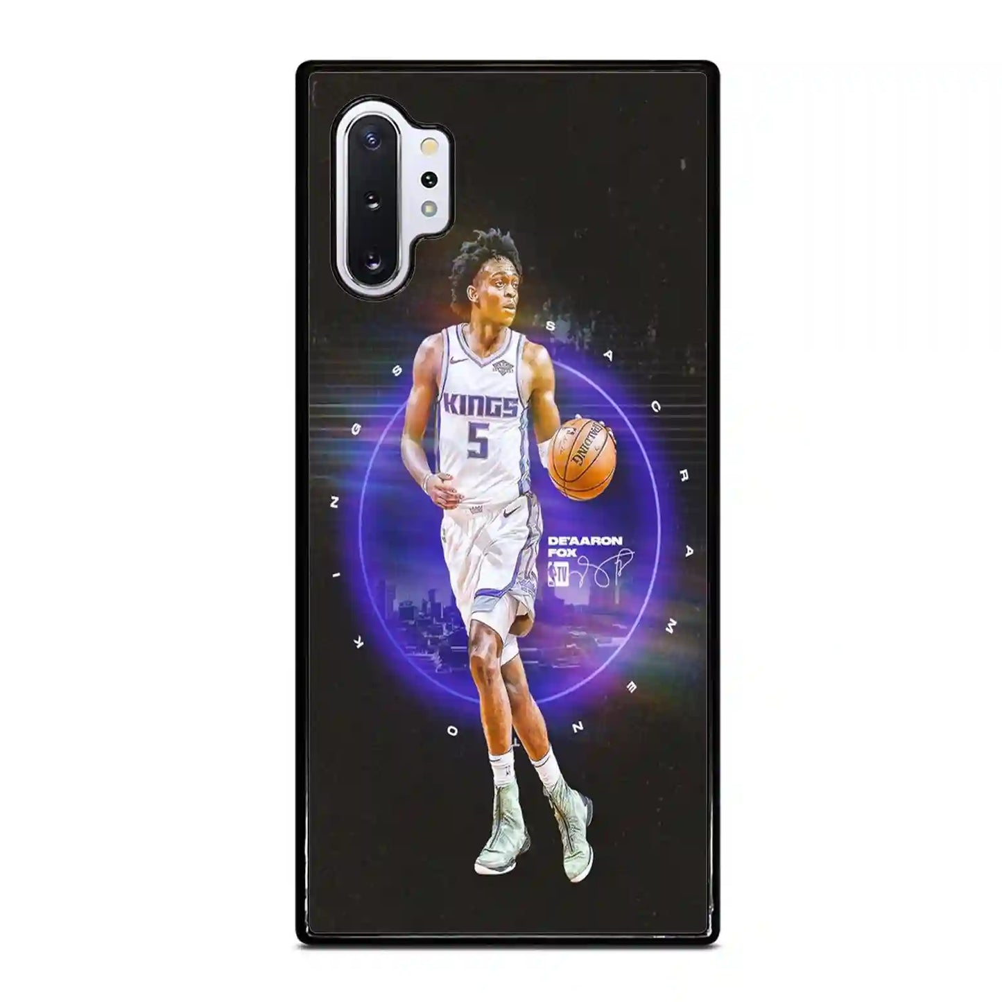 De'aaron Fox Kings Nba Samsung Galaxy Note 10 Pro 5G Case