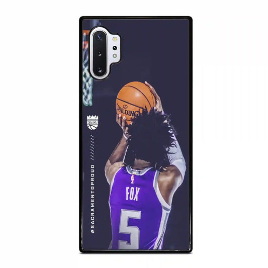 De'aaron Fox Shoot Samsung Galaxy Note 10 Pro 5G Case