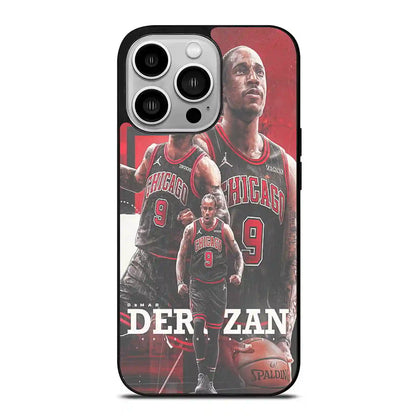 Deman Derozan Bulls iPhone 14 Pro Case