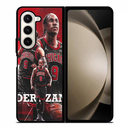 Deman Derozan Bulls Samsung Z6 Fold Case