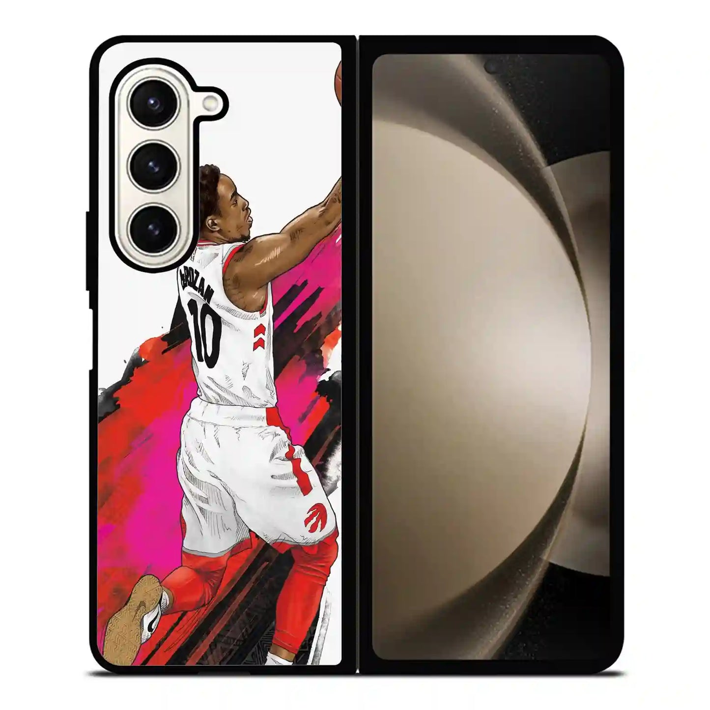 Deman Derozan Shoot Samsung Z6 Fold Case