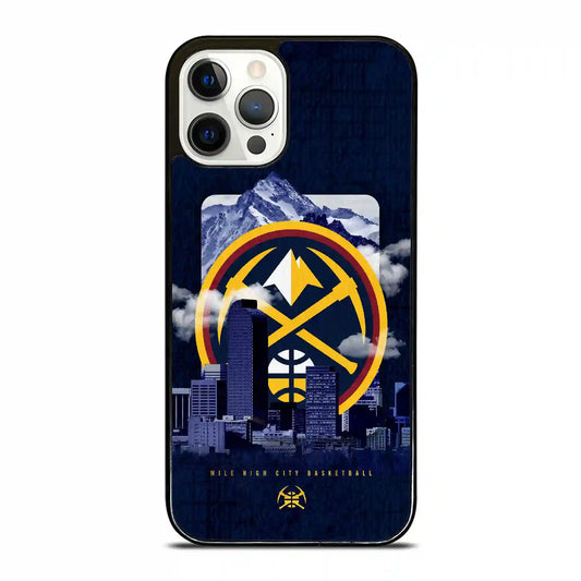 Denver Nuggets Colorful iPhone 12 Pro Case