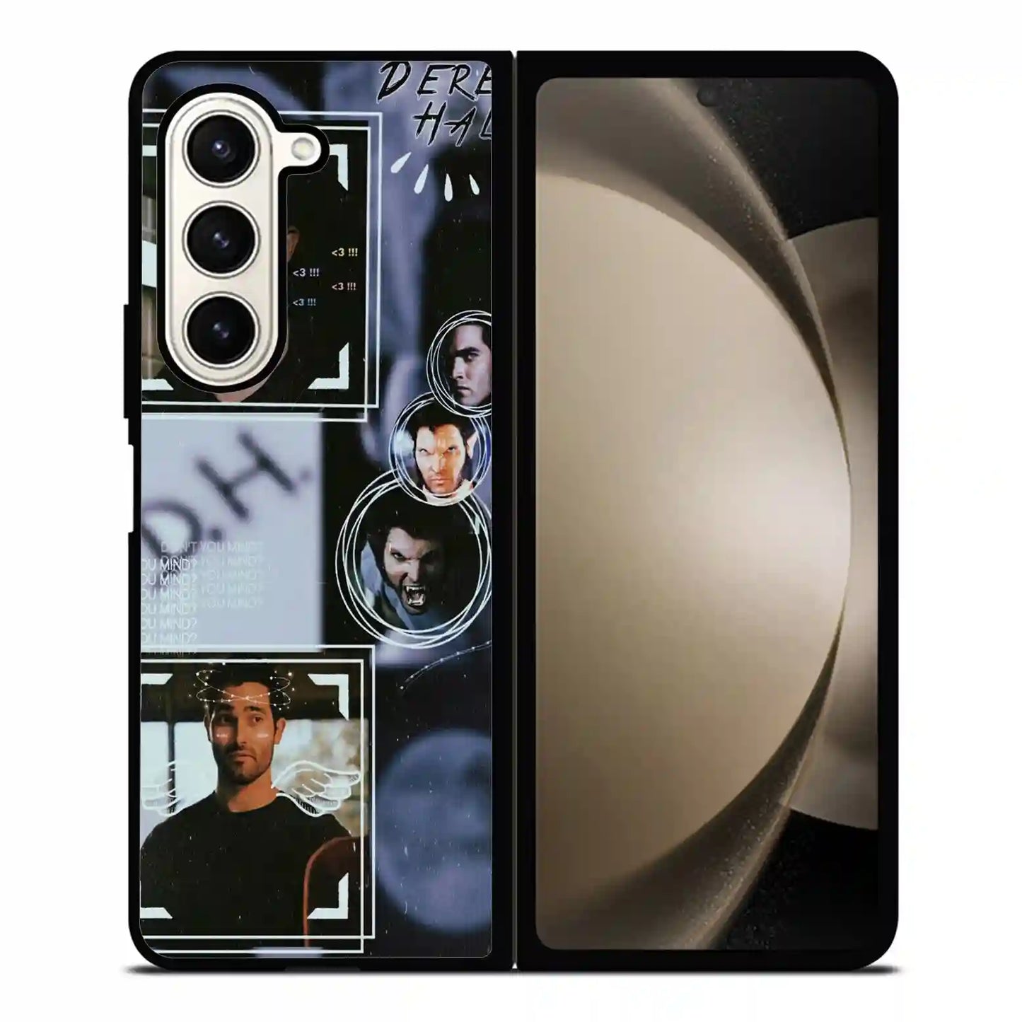 Derek Hale Looking Samsung Z6 Fold Case