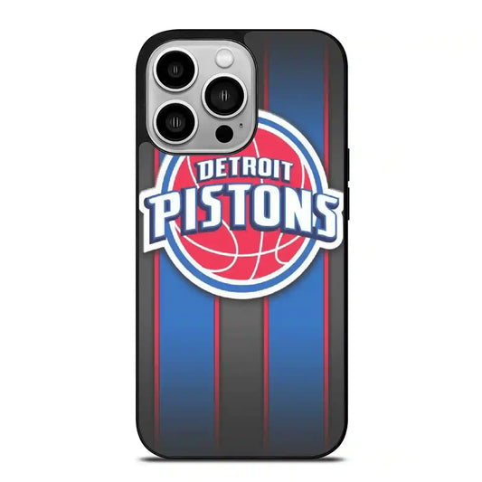 Detroit Pistons Color iPhone 14 Pro Case