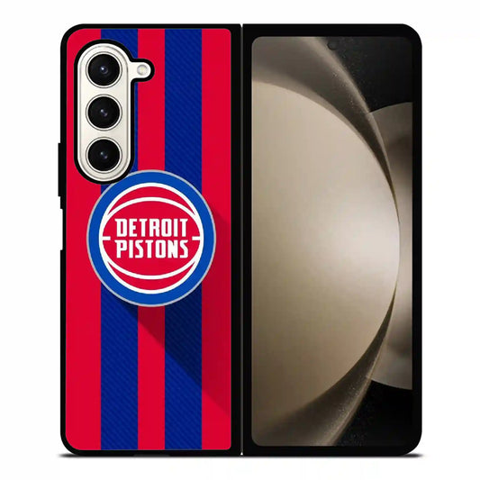 Detroit Pistons Colorful Samsung Z6 Fold Case