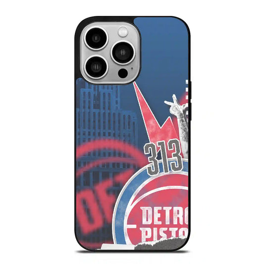 Detroit Pistons Cool iPhone 14 Pro Case