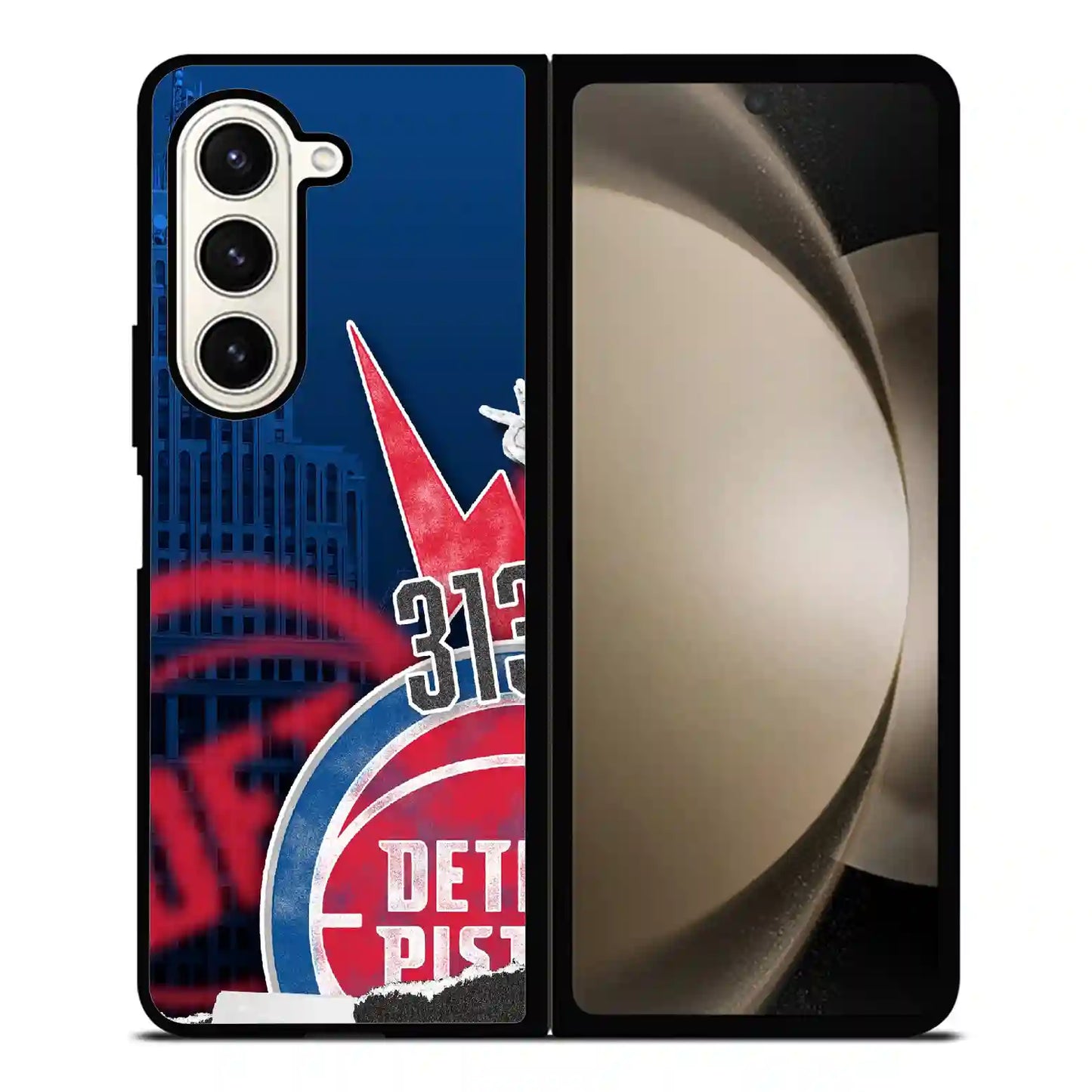 Detroit Pistons Cool Samsung Z6 Fold Case