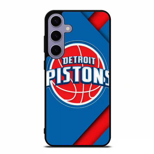 Detroit Pistons Personalized Samsung Galaxy S24 Plus Case