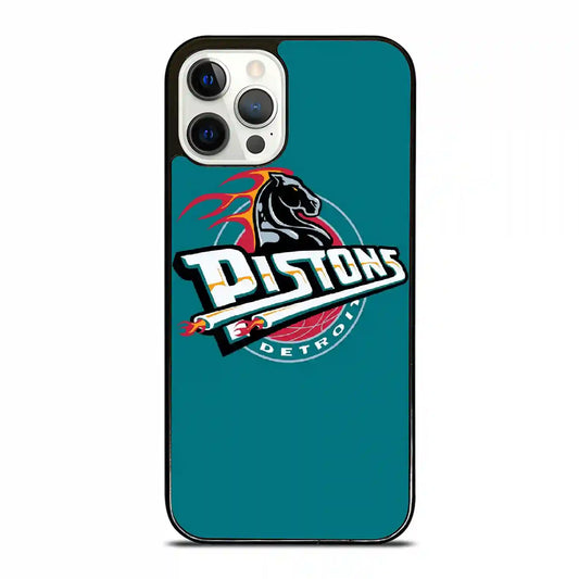 Detroit Pistons Retro iPhone 12 Pro Case