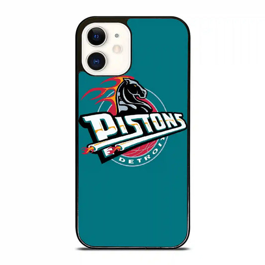 Detroit Pistons Retro iPhone 12 Case