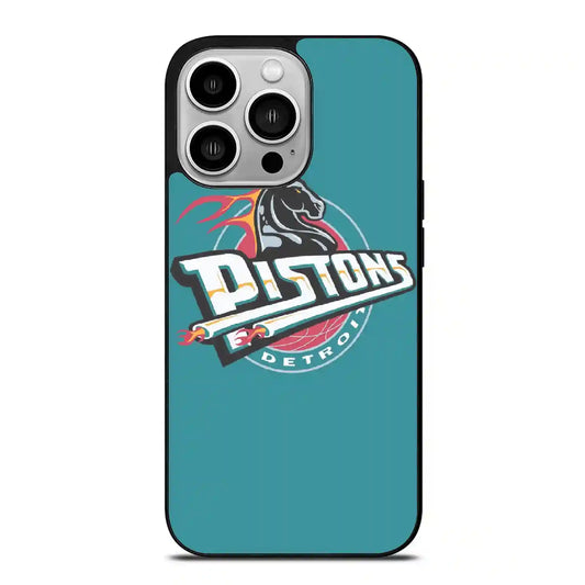 Detroit Pistons Retro iPhone 14 Pro Case