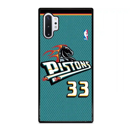 Detroit Pistons Vintage Samsung Galaxy Note 10 Pro 5G Case