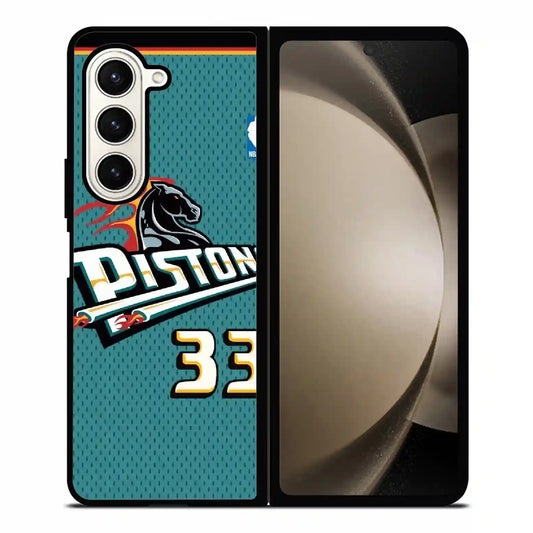 Detroit Pistons Vintage Samsung Z6 Fold Case