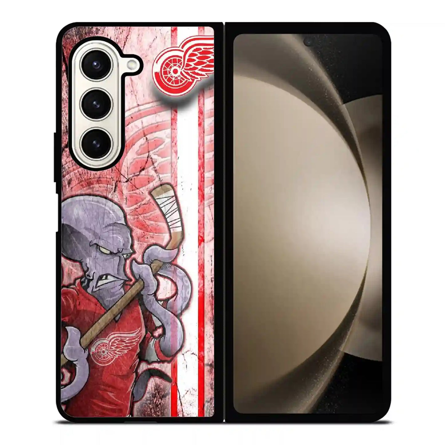 Detroit Red Wings Retro Samsung Z6 Fold Case