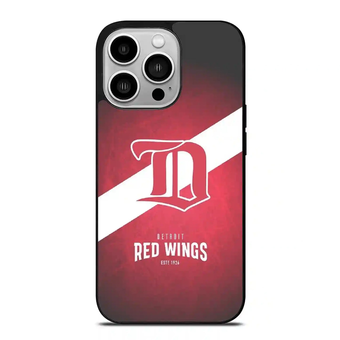 Detroit Red Wings Vintage iPhone 14 Pro Case