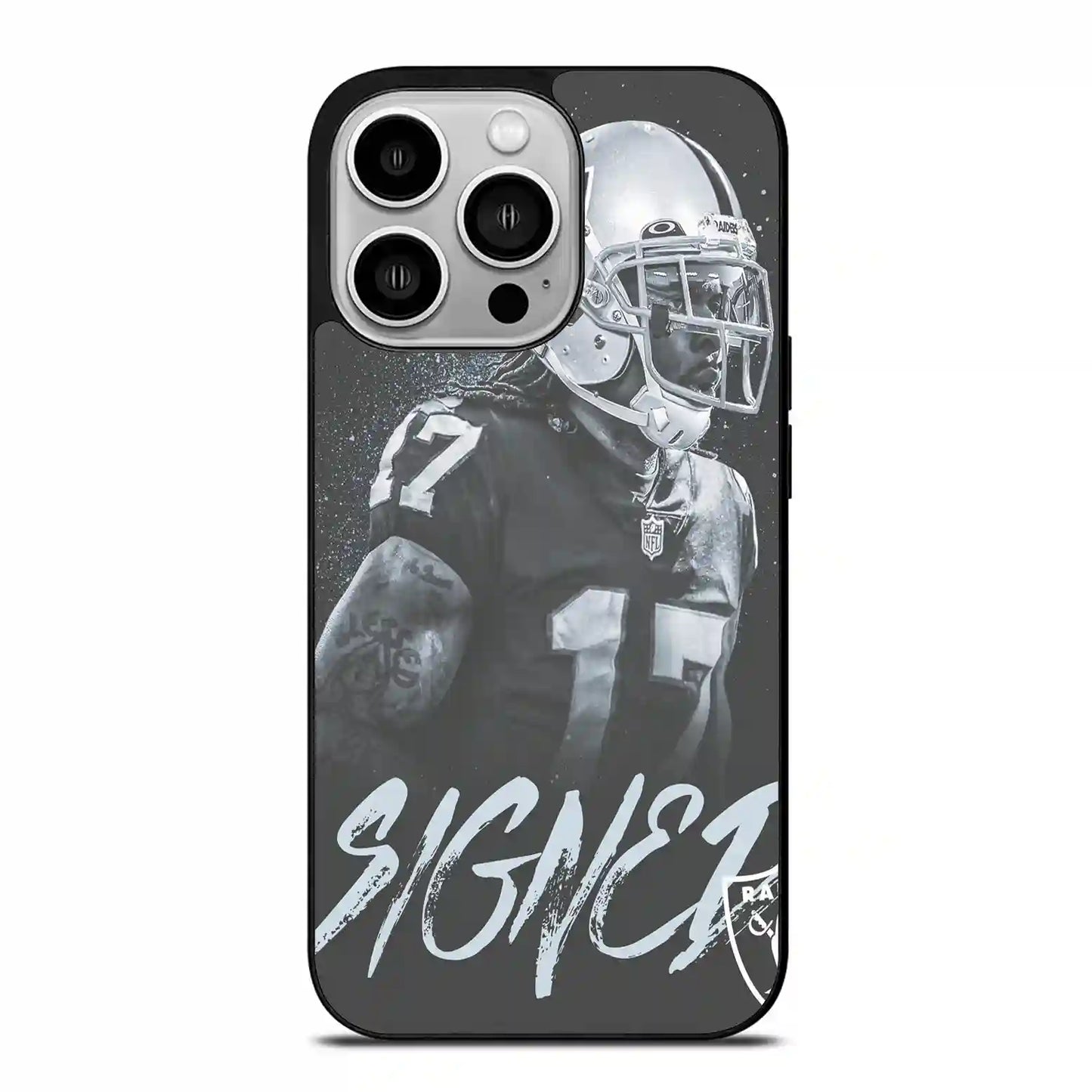 Devante Adams Signed iPhone 14 Pro Case