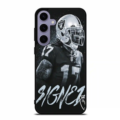 Devante Adams Signed Samsung Galaxy S24 Plus Case