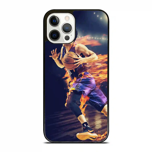 Devin Booker Fire iPhone 12 Pro Case