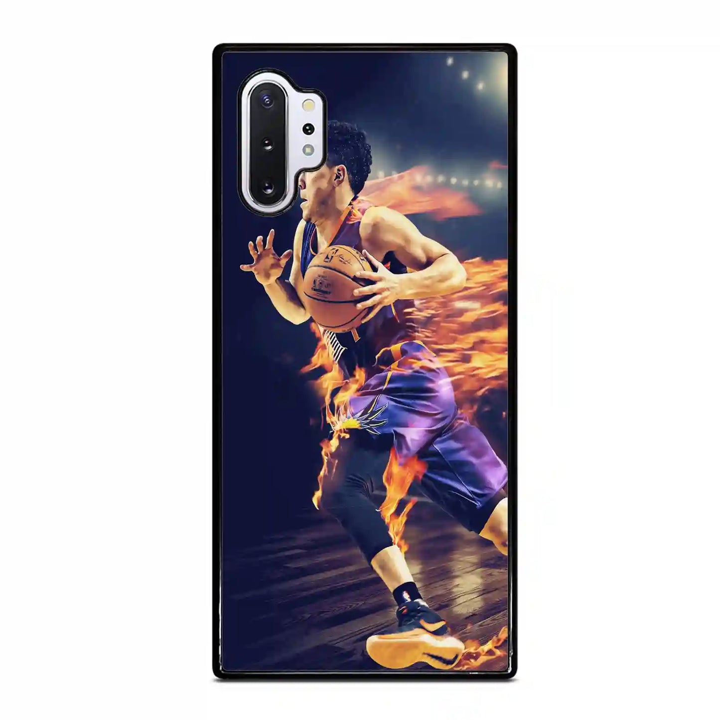 Devin Booker Fire Samsung Galaxy Note 10 Pro 5G Case