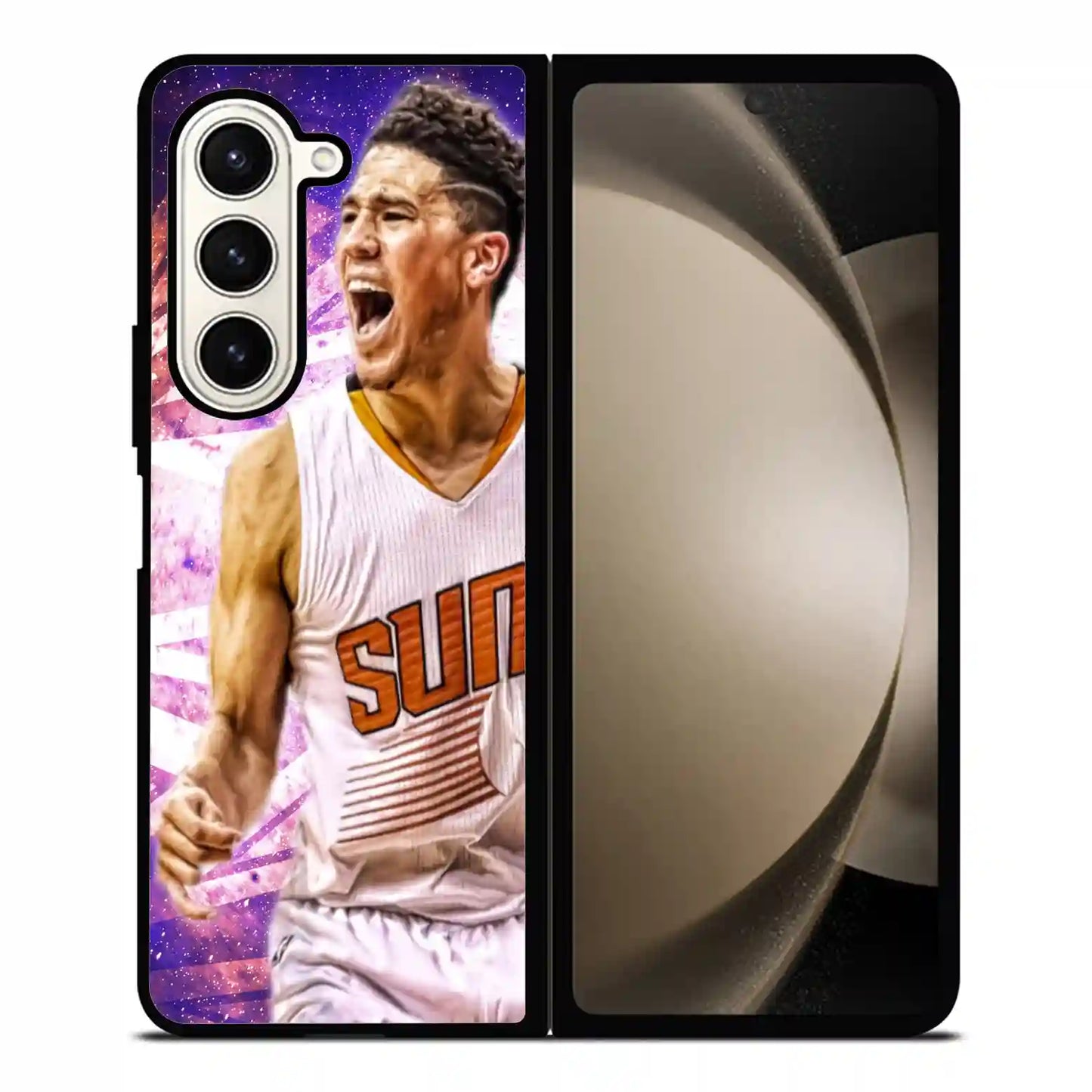 Devin Booker Nba Samsung Z6 Fold Case