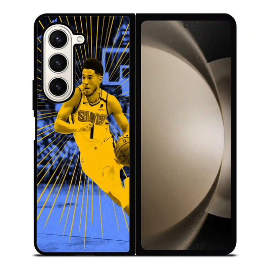 Devin Booker Suns Phoenix Nba Samsung Z6 Fold Case