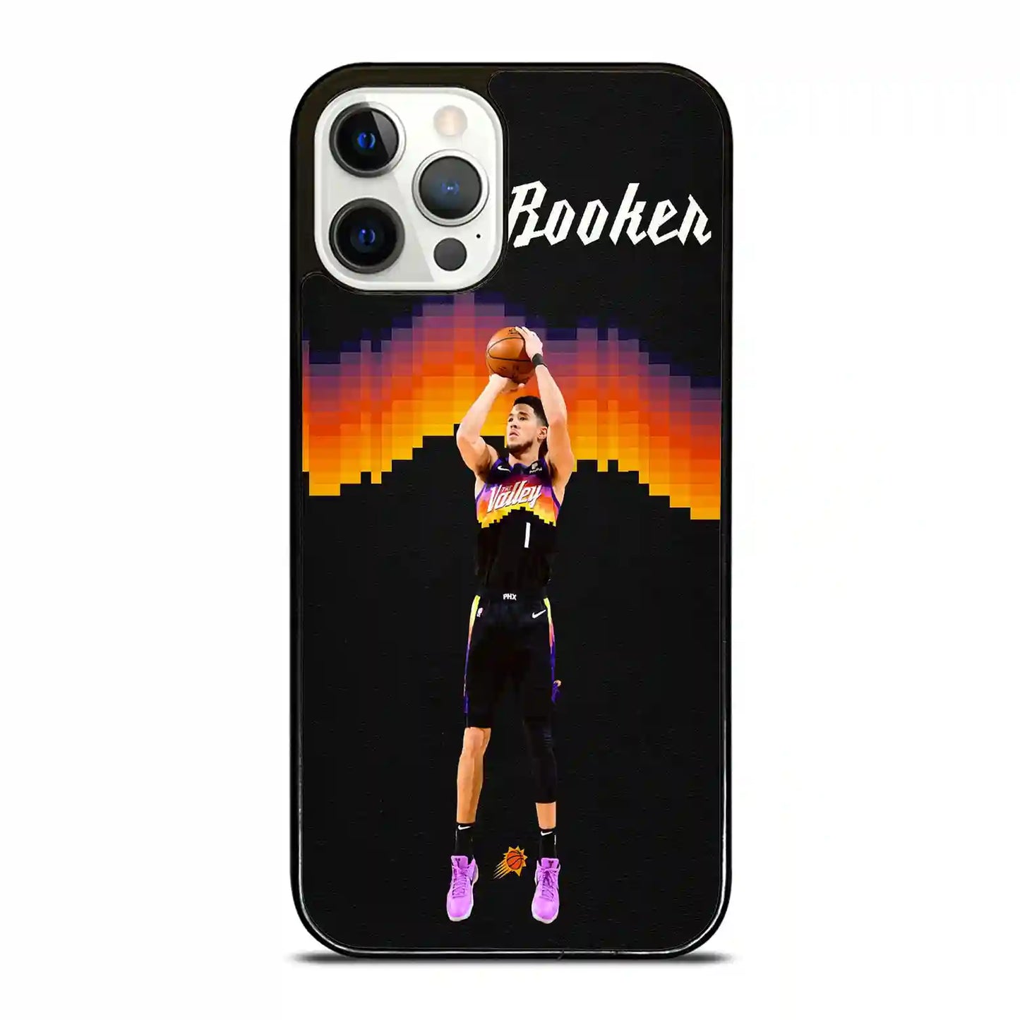 Devin Booker Suns Phoenix The Valley iPhone 12 Pro Case