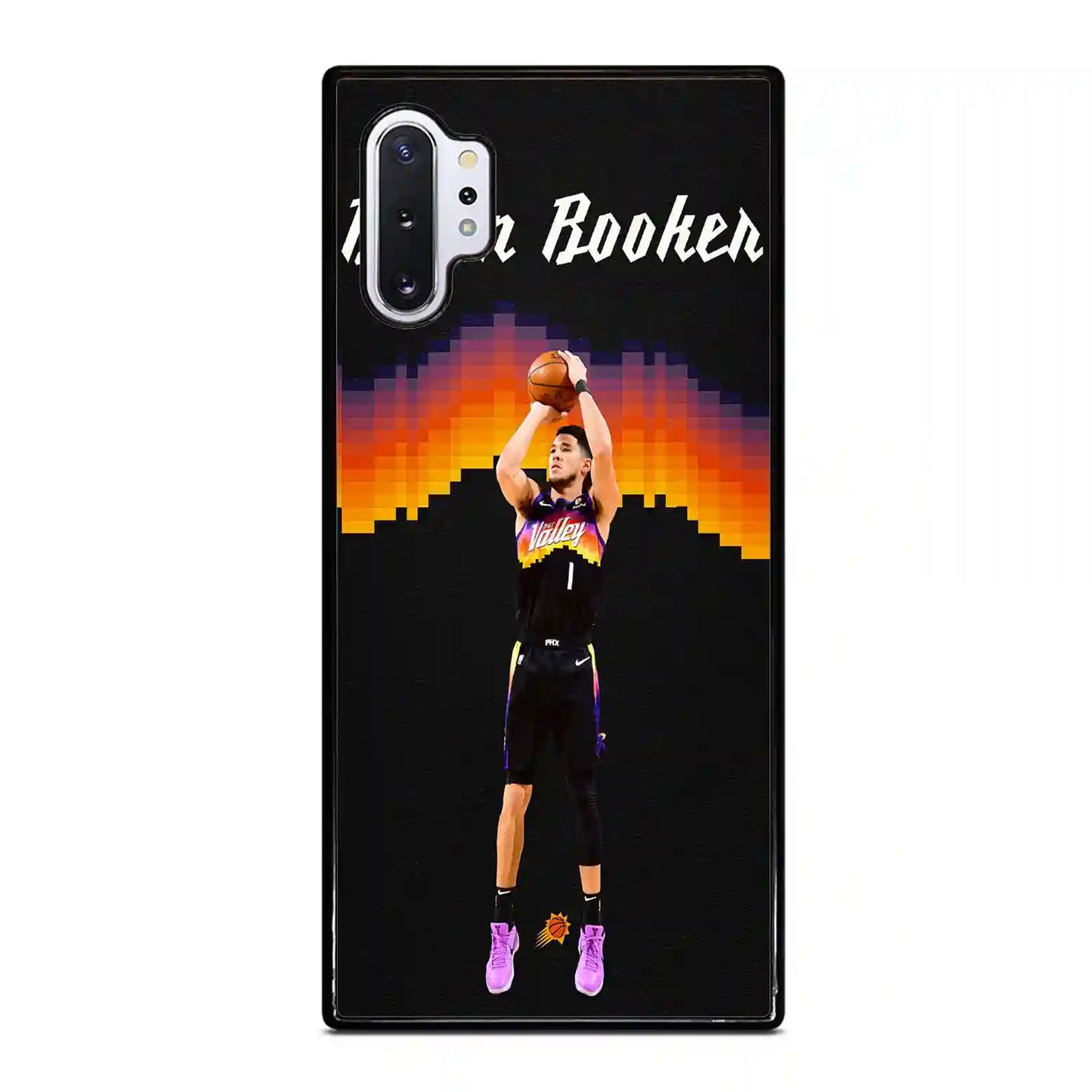 Devin Booker Suns Phoenix The Valley Samsung Galaxy Note 10 Pro 5G Case