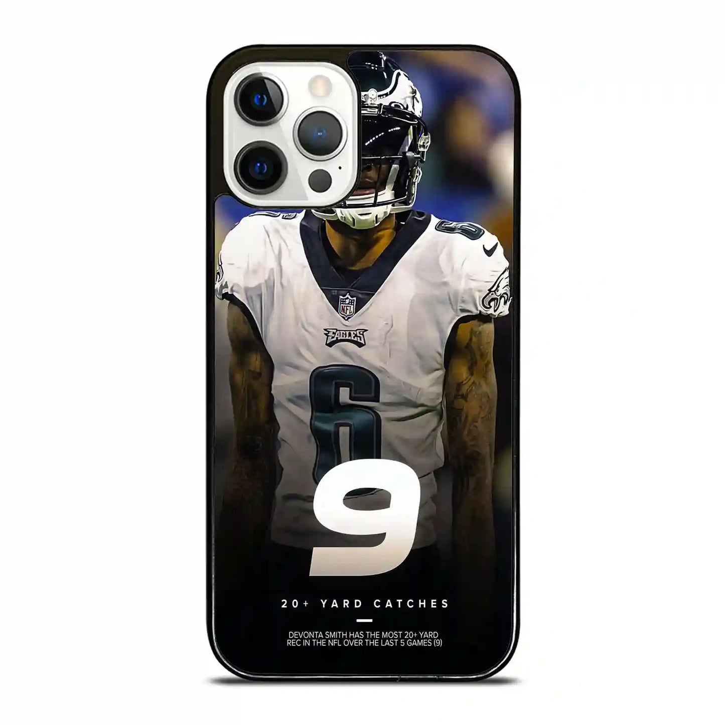 Devonta Smith Eagles Vintage Retro Yard iPhone 12 Pro Case