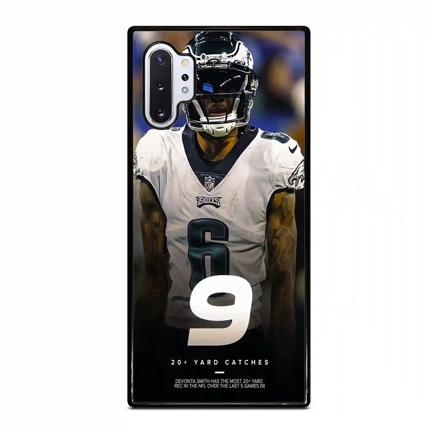 Devonta Smith Eagles Vintage Retro Yard Samsung Galaxy Note 10 Pro 5G Case