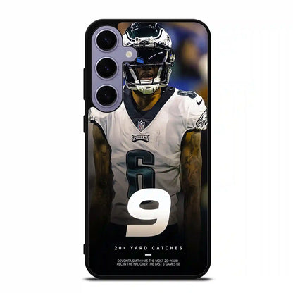 Devonta Smith Eagles Vintage Retro Yard Samsung Galaxy S24 Plus Case