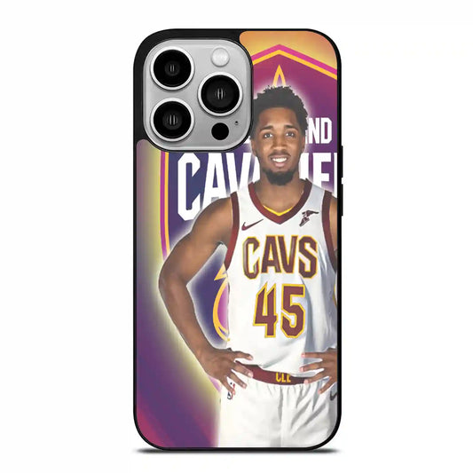 Donovan Mitchell Basketball iPhone 14 Pro Case