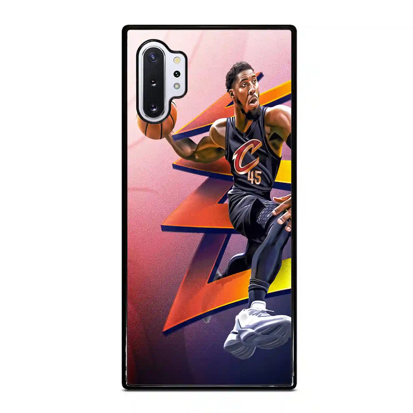 Donovan Mitchell Cavs Samsung Galaxy Note 10 Pro 5G Case