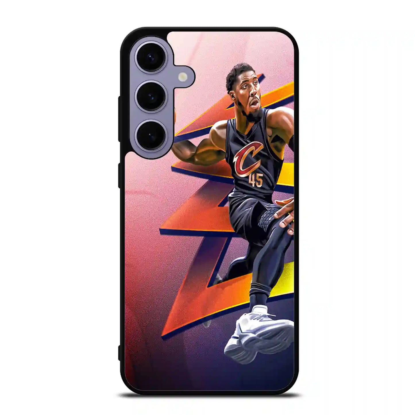 Donovan Mitchell Cavs Samsung Galaxy S24 Plus Case