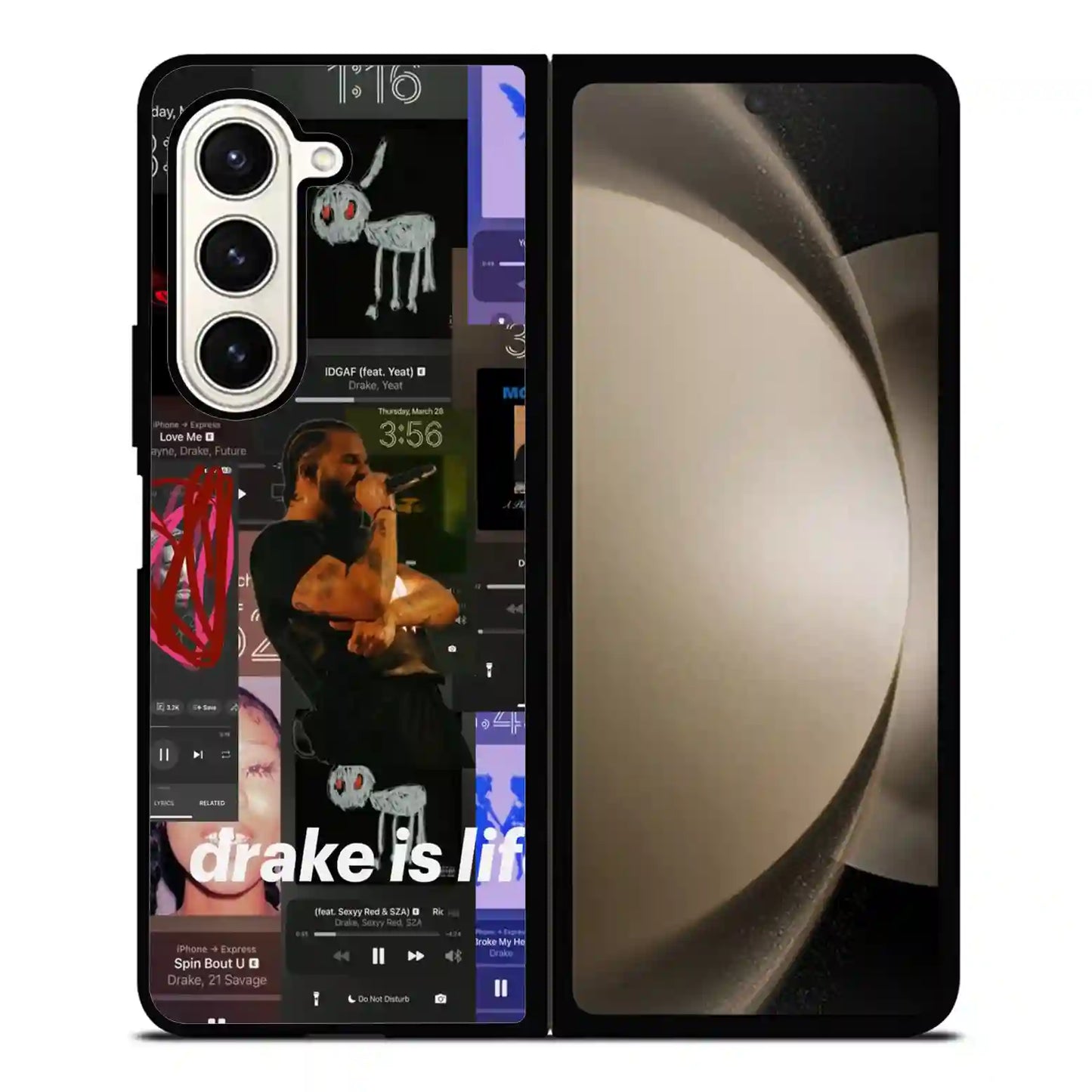 Drake Classic Samsung Z6 Fold Case