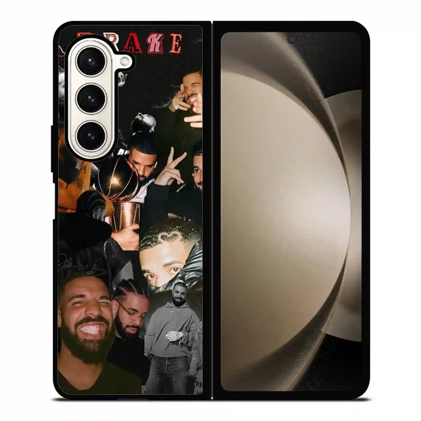 Drake Colorful Samsung Z6 Fold Case