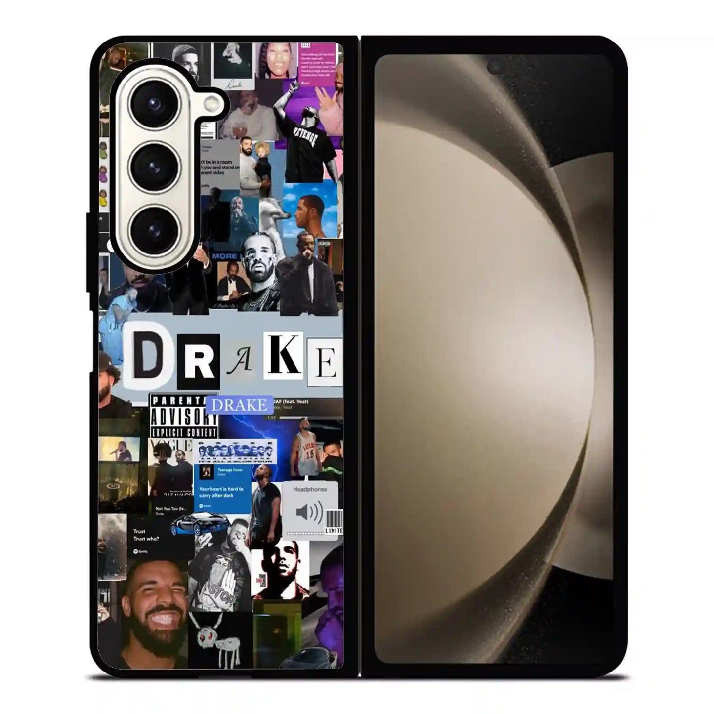 Drake Custom Samsung Z6 Fold Case