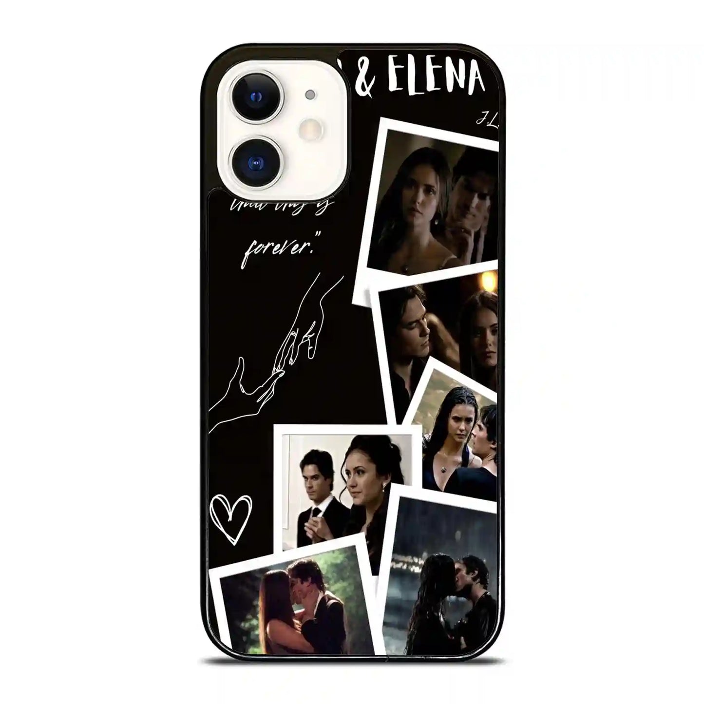 Elena Gilbert And Damon Salvatore iPhone 12 Case