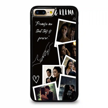 Elena Gilbert And Damon Salvatore iPhone 7-8 Plus Case