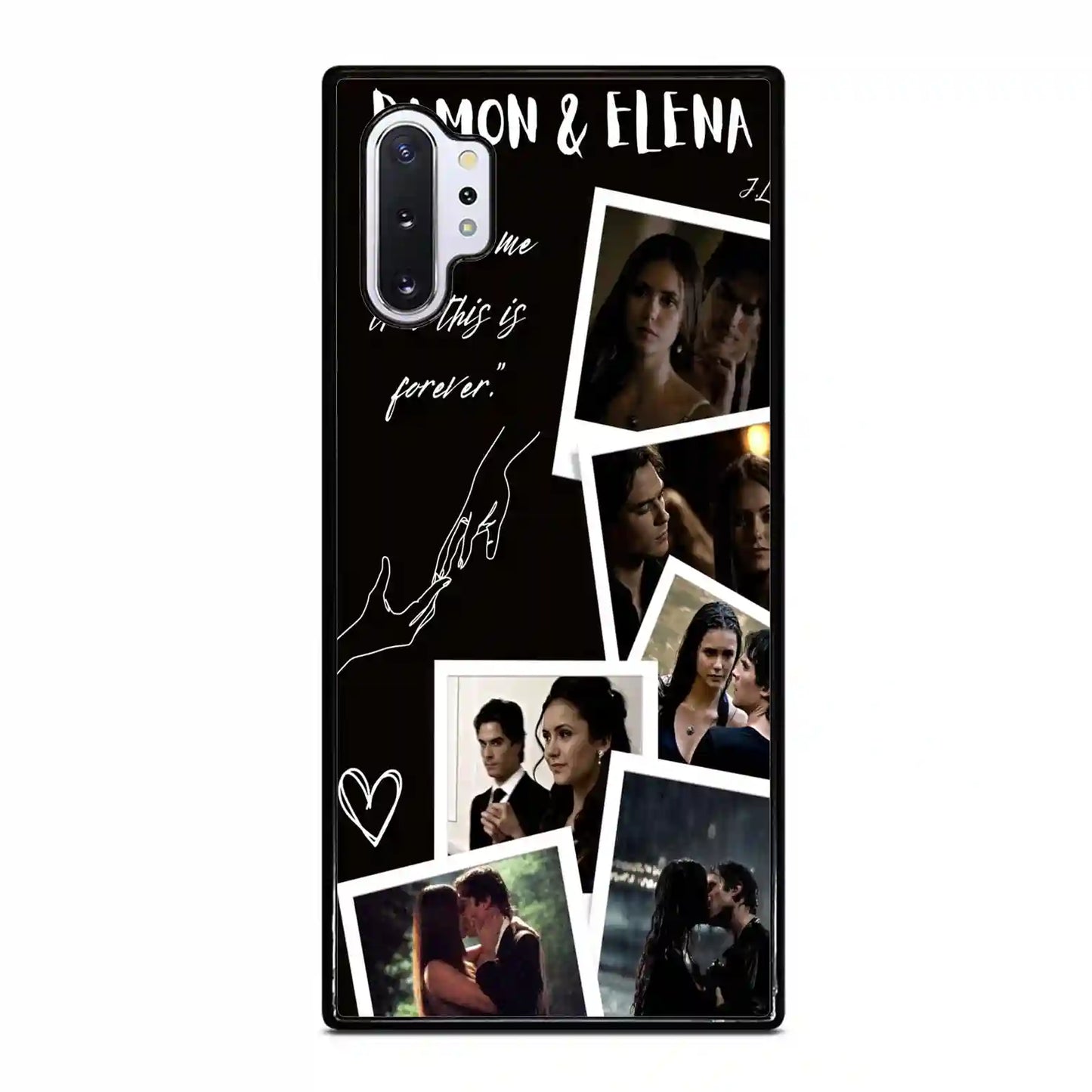 Elena Gilbert And Damon Salvatore Samsung Galaxy Note 10 Pro 5G Case