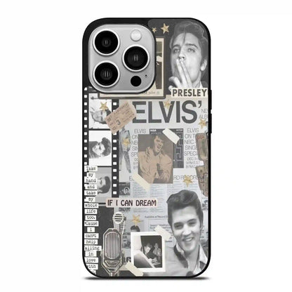 Elvis King Of Rock Colorful iPhone 14 Pro Case