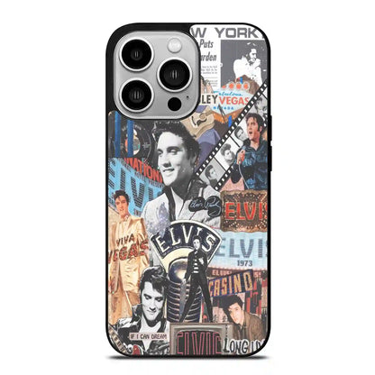 Elvis King Of Rock Cute iPhone 14 Pro Case