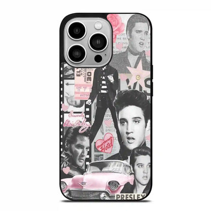 Elvis King Of Rock Personalized iPhone 14 Pro Case