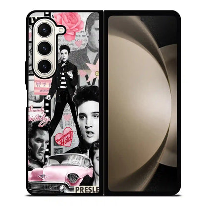 Elvis King Of Rock Personalized Samsung Z6 Fold Case